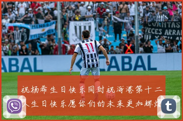 祝杨希生日快乐同时祝海港第十二人生日快乐愿你们的未来更加辉煌